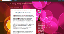 Desktop Screenshot of cherryberryblueinspiration.blogspot.com