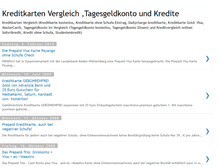 Tablet Screenshot of kreditkarten-vergleich.blogspot.com