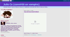 Desktop Screenshot of juliovampire.blogspot.com