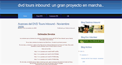 Desktop Screenshot of dvdtoursinbound.blogspot.com