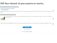 Tablet Screenshot of dvdtoursinbound.blogspot.com