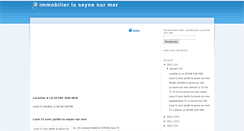 Desktop Screenshot of immobilierlaseynesurmer-37.blogspot.com