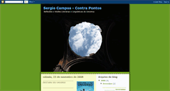 Desktop Screenshot of blogsergiocampos.blogspot.com