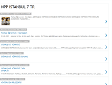 Tablet Screenshot of istanbul7tr.blogspot.com
