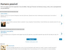 Tablet Screenshot of humanopossivel.blogspot.com