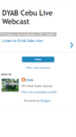 Mobile Screenshot of dyabcebulivewebcast.blogspot.com