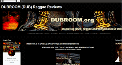 Desktop Screenshot of dubroomreviews.blogspot.com