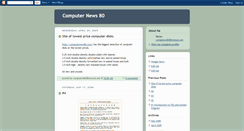 Desktop Screenshot of computernews80.blogspot.com