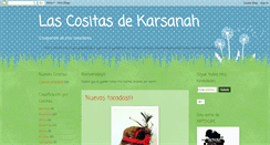 Desktop Screenshot of cositasdekarsanah.blogspot.com