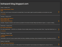 Tablet Screenshot of biohazard-blog.blogspot.com