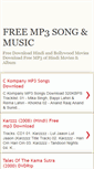 Mobile Screenshot of mp3song-music.blogspot.com
