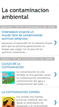 Mobile Screenshot of lacontaminacionhanbiental.blogspot.com