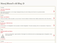 Tablet Screenshot of manoj-bhusal.blogspot.com