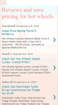 Mobile Screenshot of hot-wheels-reviews.blogspot.com