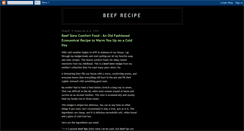 Desktop Screenshot of beefrecipeloan.blogspot.com