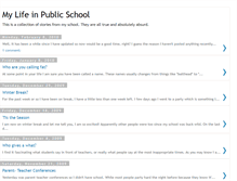 Tablet Screenshot of mylifeinpublicschool.blogspot.com