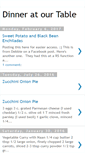 Mobile Screenshot of dinneratourtable.blogspot.com