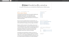 Desktop Screenshot of conmarcablanca.blogspot.com