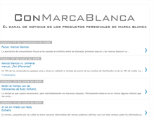 Tablet Screenshot of conmarcablanca.blogspot.com