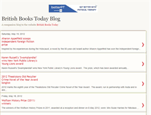 Tablet Screenshot of britishbookstoday.blogspot.com