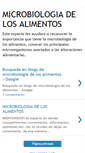 Mobile Screenshot of microbiologiaalimentos.blogspot.com