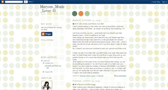 Desktop Screenshot of maryammusiclover.blogspot.com