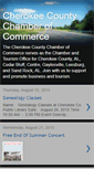 Mobile Screenshot of cherokeecountychamber.blogspot.com