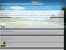 Tablet Screenshot of cherokeecountychamber.blogspot.com