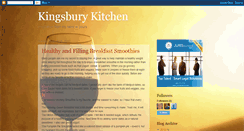 Desktop Screenshot of kingsburykitchen.blogspot.com
