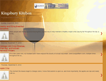 Tablet Screenshot of kingsburykitchen.blogspot.com