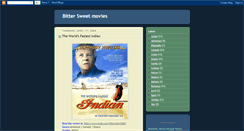 Desktop Screenshot of bittersweetmovies.blogspot.com