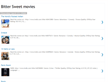 Tablet Screenshot of bittersweetmovies.blogspot.com