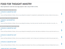 Tablet Screenshot of foodforthoughtministry.blogspot.com