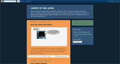 Desktop Screenshot of calafellelmeupoble.blogspot.com