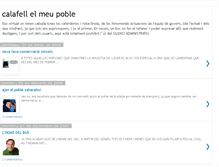 Tablet Screenshot of calafellelmeupoble.blogspot.com