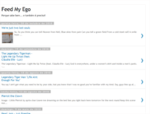 Tablet Screenshot of feed-my-ego.blogspot.com