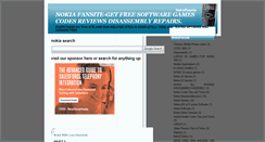 Desktop Screenshot of nokiafansite.blogspot.com