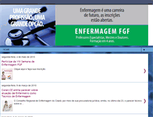 Tablet Screenshot of enfermagemfgf.blogspot.com