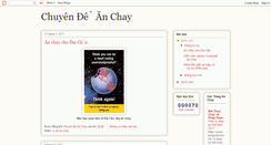 Desktop Screenshot of chuyendeanchay.blogspot.com