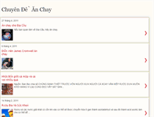 Tablet Screenshot of chuyendeanchay.blogspot.com