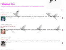 Tablet Screenshot of fabulous-you.blogspot.com