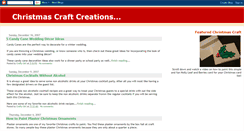 Desktop Screenshot of christmascraftcreations.blogspot.com