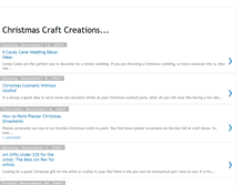 Tablet Screenshot of christmascraftcreations.blogspot.com