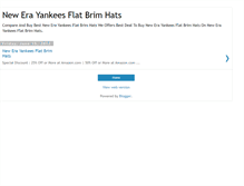 Tablet Screenshot of newerayankeesflatbrimhatsq.blogspot.com