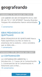 Mobile Screenshot of geografeando.blogspot.com