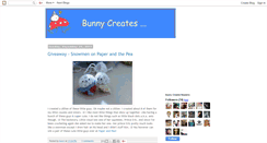 Desktop Screenshot of bunnycreates.blogspot.com