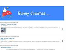 Tablet Screenshot of bunnycreates.blogspot.com