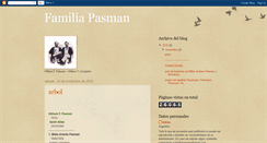 Desktop Screenshot of familiapasman.blogspot.com