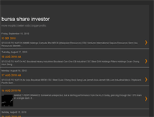 Tablet Screenshot of bursashareinvestor.blogspot.com