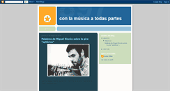 Desktop Screenshot of conlamusicaatodaspartes.blogspot.com